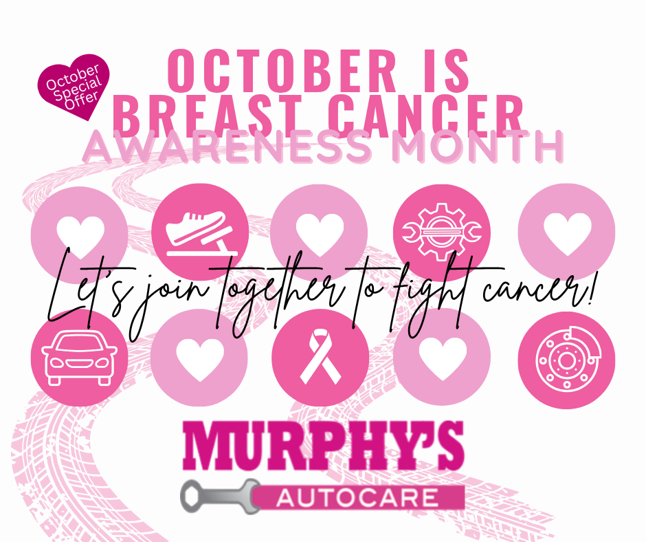 October is Breast Cancer Awareness Month at Murphy's Autocare featured image